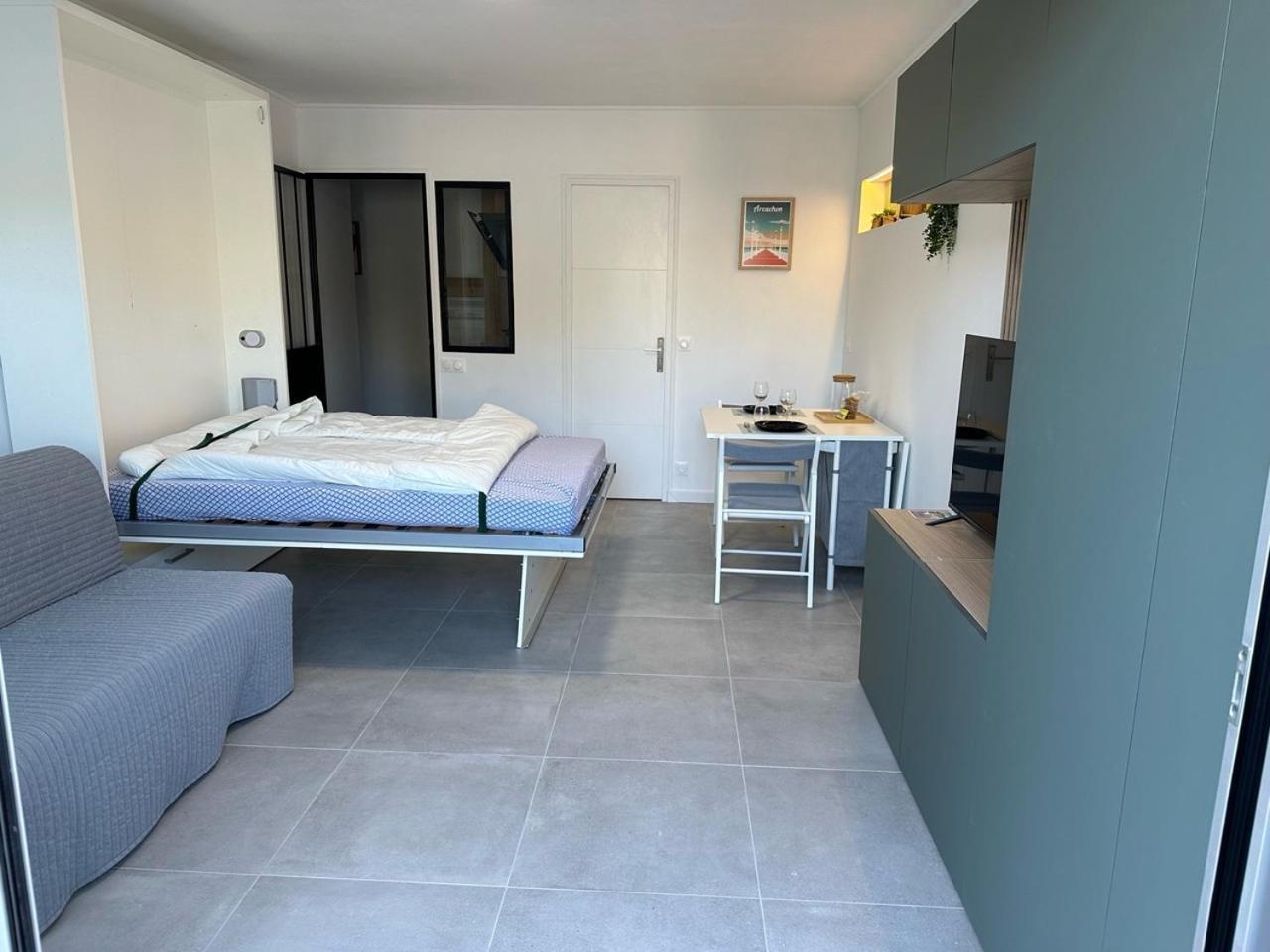 Studio Face Plage / Centre Ville Arcachon Bagian luar foto